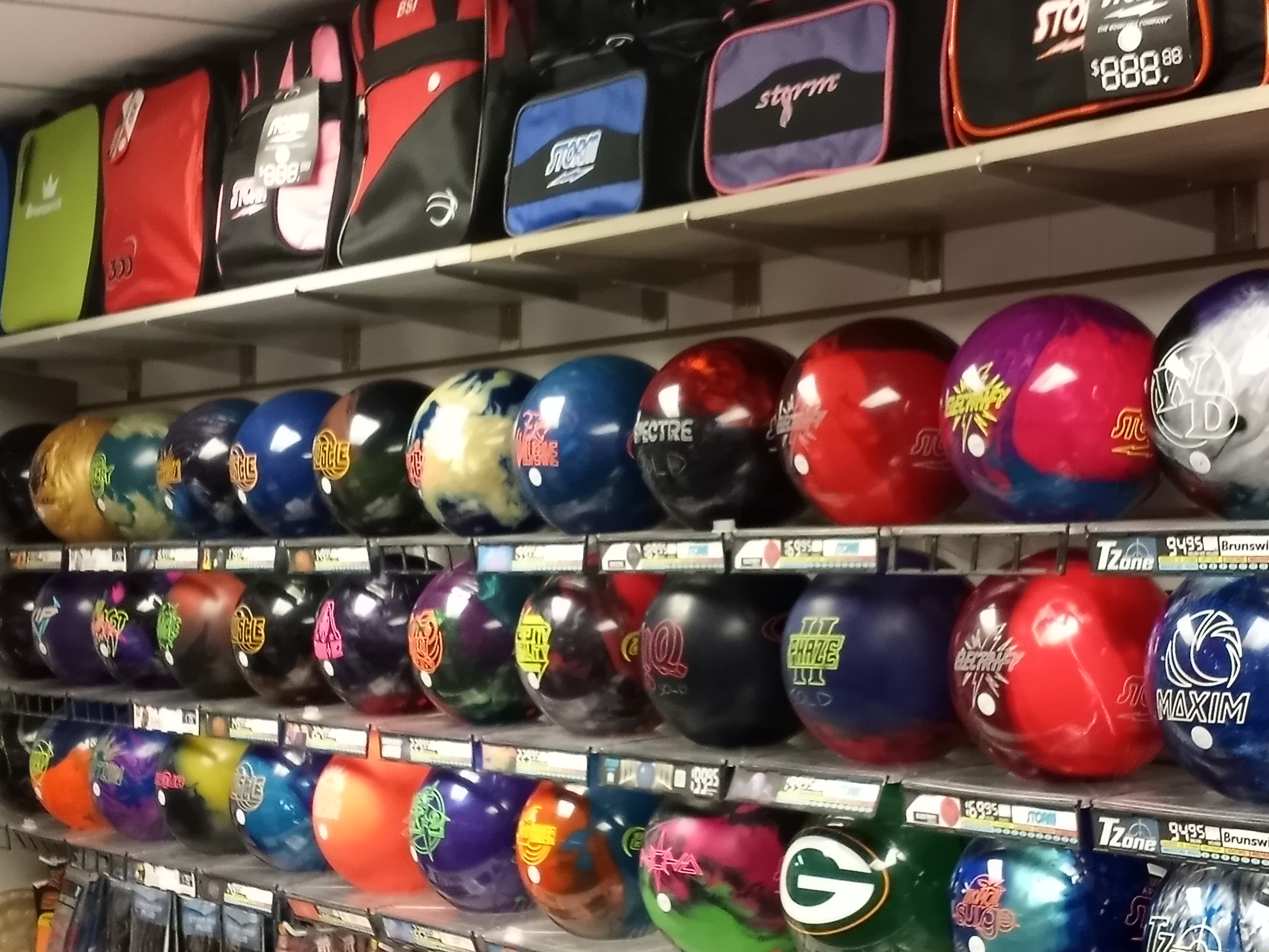 bowling stuff